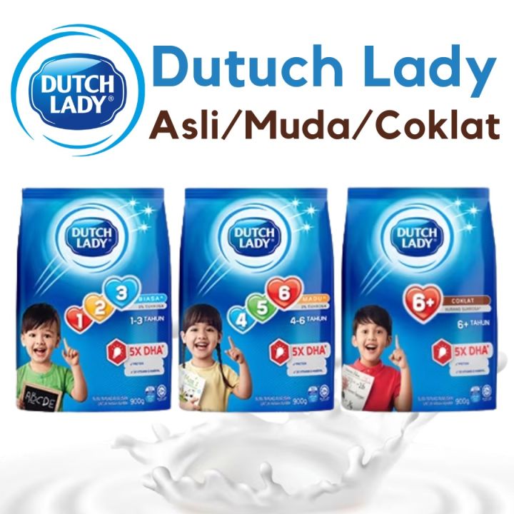 DUTCH LADY 6+ YEARS PLAIN 850G